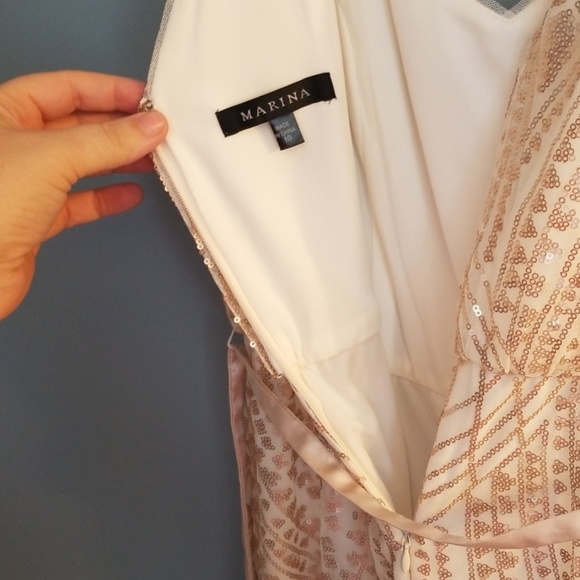 Marina full length formal gown - Picture 6 of 6